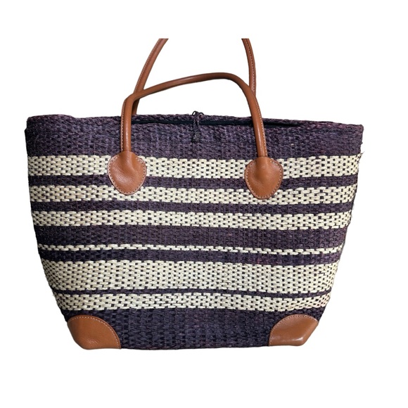J. McLaughlin Straw Tote - Picture 3 of 6